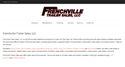 Desktop Screenshot of frenchvilletrailer.com